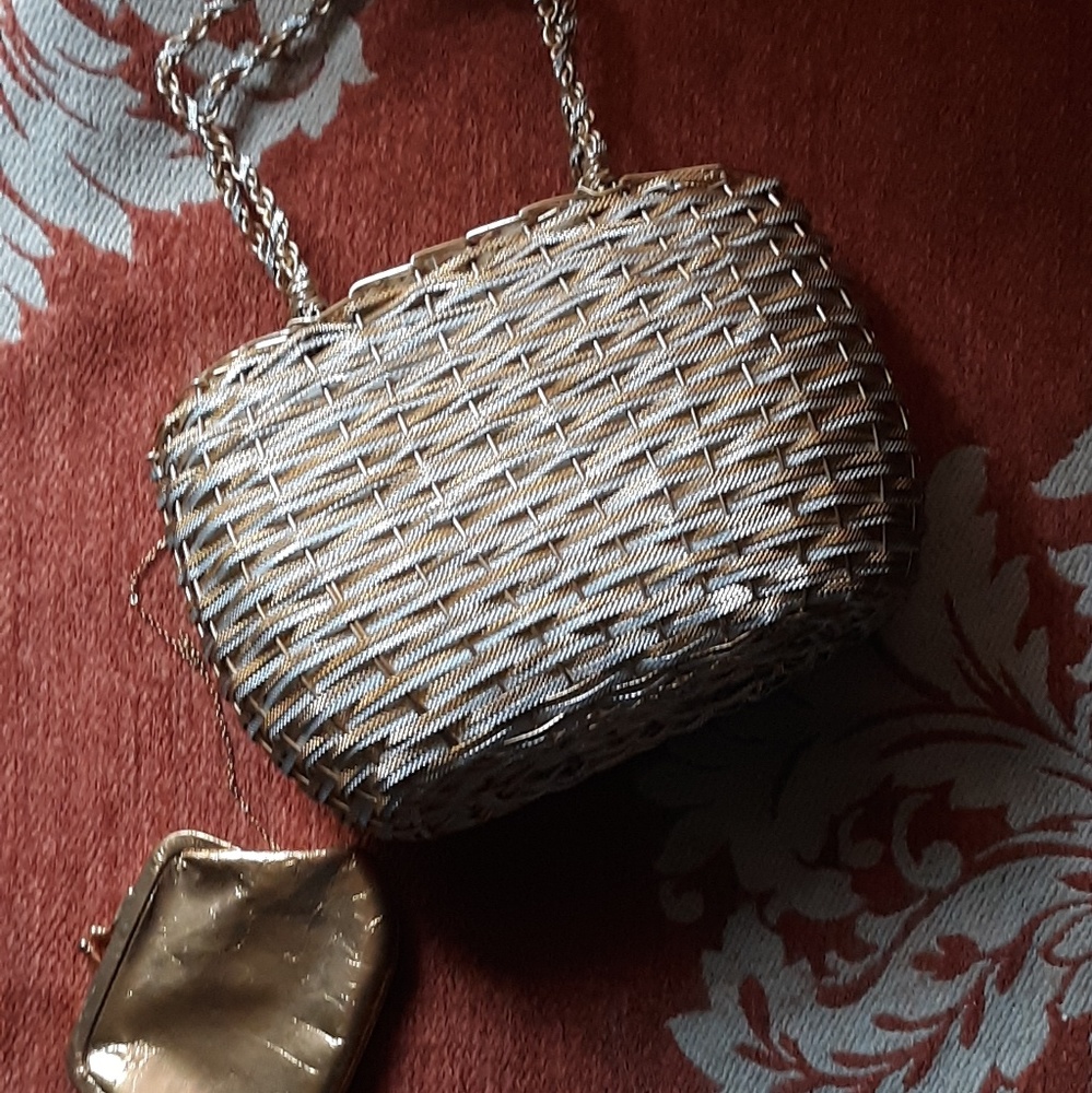 Koret Vintage Basketweave Handbag